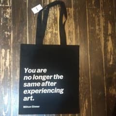 MoMA eco bag モマ　エコバッグ　日本未発売　黒のサムネイル