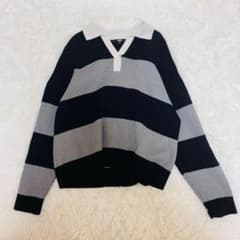 UNIQLO ユニクロ スムースコットンリラックスポロセーター XL LL - 5