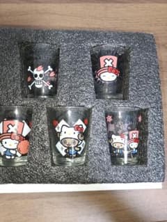 ONE PIECE x HELLO KITTY ミニグラス 7個入 2箱セット ONE PIECEHELLO × KITTY グラスセット - メルカリ