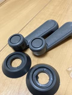 ジムニーja22ja11ドアハンドルセット グレー プラスチック製のサムネイル