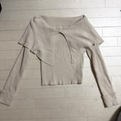 CHICO チコ 2way オフショルセーラーカラーリブニットのサムネイル