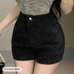 Dazy ブラック ハイウエストショートパンツのサムネイル