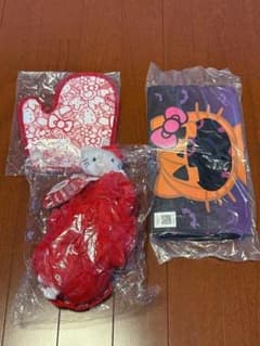 【非売品】 ハローキティ お風呂セット バススポンジ ミトン タオル 入手困難