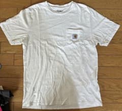 カーハート（Carhartt）ルーズフィット 半袖 Tシャツ ホワイト Sサイズのサムネイル