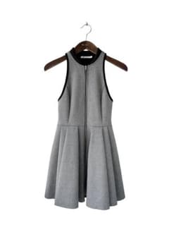 Alexander Wang ノースリーブ グレー ミニワンピースのサムネイル