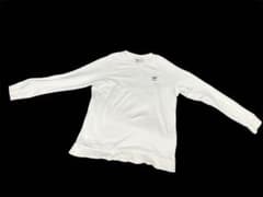 adidas アディダスオリジナルス トレフォイルロゴ　スウェット ホワイトのサムネイル