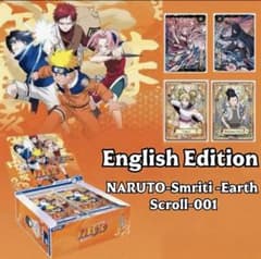 シュリンク付き】英語版 KAYOU NARUTO カード BOX 地の巻1 - メルカリ