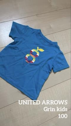 UNITED ARROWS Grin Kids 반소매 T셔츠 100 105