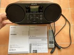 美品☆SONYソニー CDラジオ 語学学習 英検　受験英語 ZS-RS81BT 美品☆SONYソニー CDラジオ 語学学習 英検 受験英語 ZS-RS81BT - メルカリ