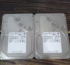 ②TOSHIBA HDD 6TB ハードディスク 2個 MD04ACA600 - メルカリ