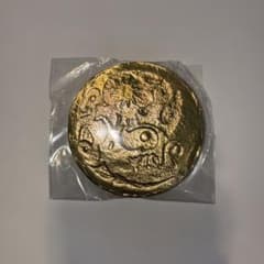 プレス タオル ゴールド