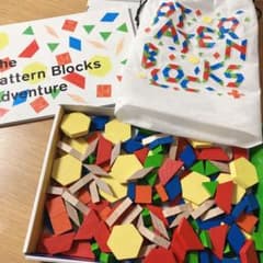 パターンブロック　小学受験　知育玩具のサムネイル