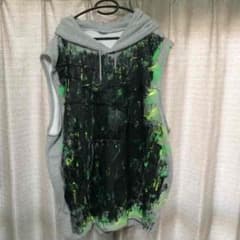 パーカーノースリーブワンピのサムネイル