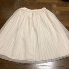 【美品】チュールスカート プリーツスカートのサムネイル