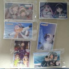 ゆるキャン△ 樽入りチョコインクッキー シール 全6種 ①のサムネイル