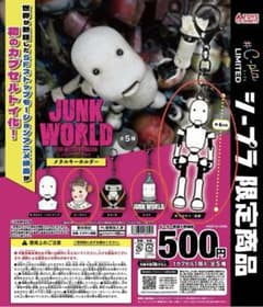 JUNK WORLD メタルキーホルダー 3つセットのサムネイル
