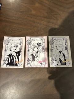 黒執事 ブロマイド ポップアップストア 特典 イラストカード ブラック