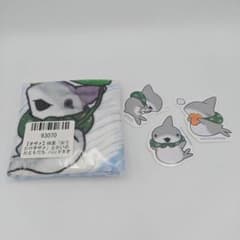 子ザメちゃん ハンドタオル ステッカー おでかけ子ザメ