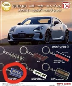 SUBARU メタルキーホルダー WRX インプレッサのサムネイル