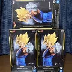 ドラゴンボールZ フィギュア Grandista ベジット 3個まとめ売り - メルカリ