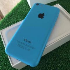 iPhone5c ブルー 16GB  付属品有りのサムネイル