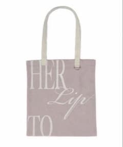 Herlipto HLT Flat Logo Tote rose ハーリップトゥ - メルカリ