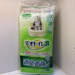ユニチャーム デオトイレ 消臭・抗菌シート 2枚セット1週間交換不要 - 3