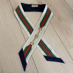 GUCCI グッチ スカーフ タイ リボン シェリーライン - メルカリ