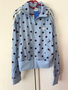 adidas ドット柄 ブラックジャージ XL | Shop at Mercari from Japan