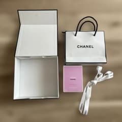 シャネル CHANEL ギフトボックス CHANCE リボン 空箱 紙袋 4点 - メルカリ