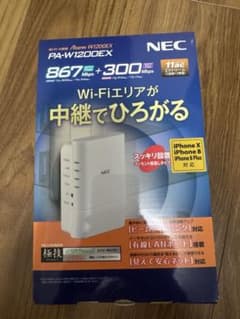NEC Aterm W1200EX 無線LAN中継機 本体のサムネイル