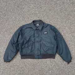 90s Schott CWU-R フライトジャケット ma-1 ダークグリーン - メルカリ