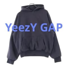 YEEZY GAP パーカー フーディ ネイビー XS - メルカリ