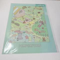 サンリオ ポムポムプリン 郵便局 限定 クリアファイル セット売り