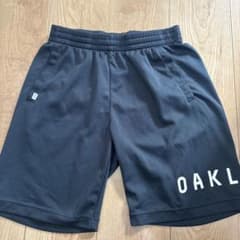 OAKL プリント 黒 ハーフパンツのサムネイル
