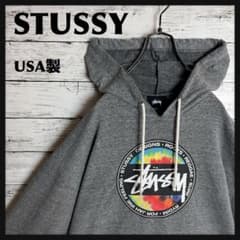 STUSSY◎ストックロゴ 80 ビッグロゴ パーカー D315 STUSSY◇USA製 ビッグロゴ パーカー D339 - メルカリ