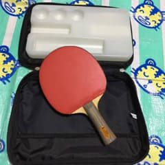 ラスト！更に値下げします！卓球ラケット＆ケースセット(佳純ベーシック)のサムネイル