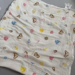 y*.様 ディズニー ダッフィー おくるみ ガーゼブランケットのサムネイル