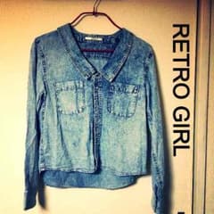 RETRO GIRL ケミカルウォッシュ シャツのサムネイル