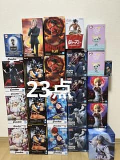 プライズフィギュア23点セット 人気プライズ フィギュア 23点 NARUTO ワンピース ドラゴンボール