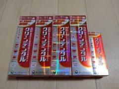 クリーンデンタル トータルケア 150g 4個 50g 1個 合計650g - 2
