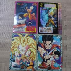 ドラゴンボールZ ジャンボカードダス 4枚セット - メルカリ