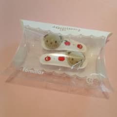 familiar フルーツ刺繍 ヘアピンのサムネイル