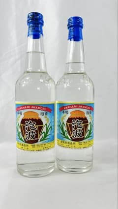 希少古酒】泡波 30度 600ml 2本 波照間島 幻の泡盛 旧電話番号ラベル