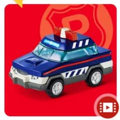 ハッピーセット のりものブロック パトロールカーのサムネイル