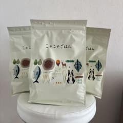 このこのごはん ドライフード 1kg✖️3袋のサムネイル