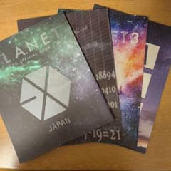 EXO OFFICIAL BOOK( 1~4 )4冊セットのサムネイル