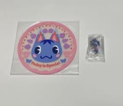 どうぶつの森　つながるチャーム　クリアコースター　ブーケ　セット売り