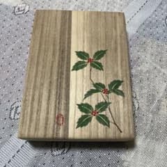 足立 真瑚 画伯 桐箱 千両 銀座 鳩居堂 - メルカリ