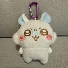 Chiikawa　Momonga　Coin Purse with Carabiner, Plush Toy, Mascot
